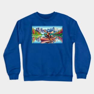 Friendly Canadians come see us eh . Crewneck Sweatshirt